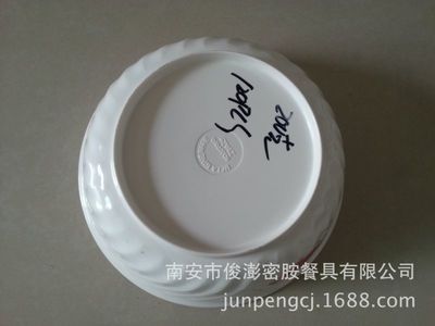 廠家直銷(xiāo)的密胺餐具 9寸貼花外紋碗的品質(zhì)與工業(yè)化美學(xué)